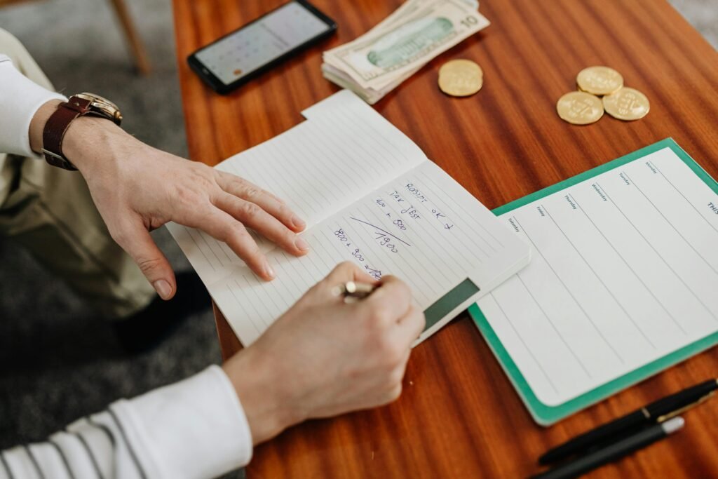 anotar deudas para crear plan de pago